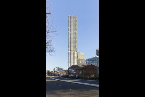 Exchange Court in Salford, designed by OMI Architects